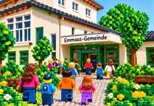 Emmaus-Haus aus LEGO